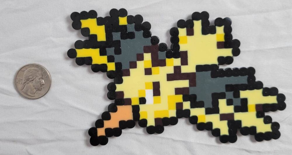 Zapdos Menu Sprite Pokemon Perler